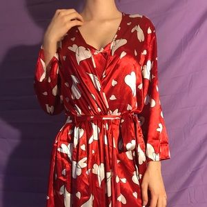 Valentine’s Day Nightgown/Robe Set
